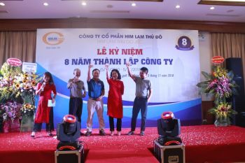 Lễ kỷ niệm 8 năm thành lập công ty CP Him Lam Thủ đô
